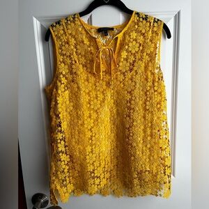 Juicy Couture Black Label Lydia Guipure Lace top Size M - NWOT​